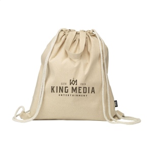Sac à dos en 80% coton mêlé recyclé et 20% de polyester recyclé (180 g/m²) 5