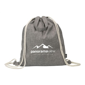 Sac à dos en 80% coton mêlé recyclé et 20% de polyester recyclé (180 g/m²) 4