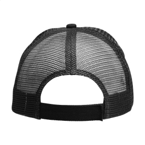 Casquette Trucker à 5 empiècements avec visière incurvée profilée en 60% coton recyclé brossé et 40% polyester recyclé 8