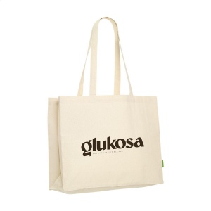 Sac shopping robuste en 100% coton biologique de qualité (180 g/m²)