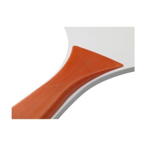 Ensemble de plage sportif : 2 raquettes en bois MDF avec poignées en plastique PP avec une petite balle en caoutchouc 18