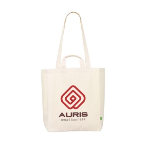 Sac à provision robuste en toile 100% coton biologique tissé (280 g/m²)