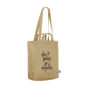 Sac à provision, robuste en toile 100% coton biologique tissé (280 g/m²) 7
