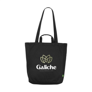 Sac à provision, robuste en toile 100% coton biologique tissé (280 g/m²) 4