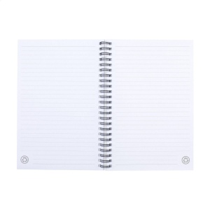 Carnet en format A5 environ 80 feuilles / 160 pages de papier ligné (70 g/m²) 8