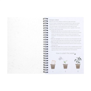 Carnet en format A5 environ 80 feuilles / 160 pages de papier ligné (70 g/m²) 9