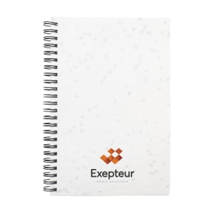 Carnet en format A5 environ 80 feuilles / 160 pages de papier ligné (70 g/m²) 2