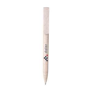 Stylo à bille à encre bleue composé à 80% de déchets de blé et à 20% de plastique 5