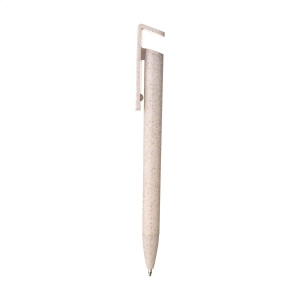 Stylo à bille à encre bleue composé à 80% de déchets de blé et à 20% de plastique 3