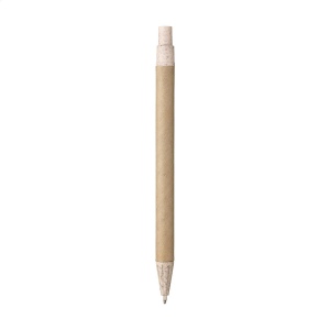 Ce stylo à bille à encre bleue est une alternative aux stylos ordinaires - il est fabriqué à partir de déchets de blé et de papier recyclé 6