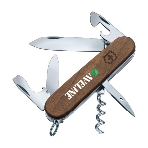 Couteau Suisse original de la marque Victorinox avec poignée en noyer 3