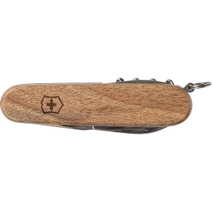 Couteau Suisse original de la marque Victorinox avec poignée en noyer 5