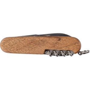 Couteau Suisse original de la marque Victorinox avec poignée en noyer 6