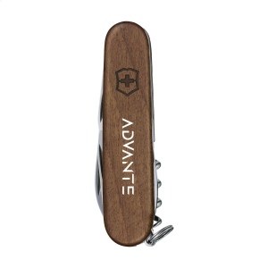 Couteau Suisse original de la marque Victorinox avec poignée en noyer 2
