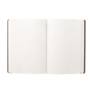 Carnet A5 avec une couverture en marc de café qui sent même le café ! Le marc de café qui reste après l'infusion est utilisé pour créer ce produit 10