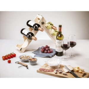 Rackpack Say Cheese : coffret cadeau à vin et un plateau de fromages en un produit 3