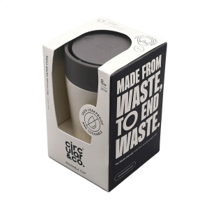 Gobelet à café emporter circulaire réutilisable à double paroi avec couvercle de Circular&amp;Co 32