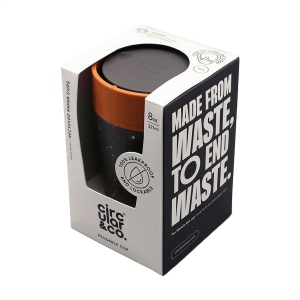Gobelet à café emporter circulaire réutilisable à double paroi avec couvercle de Circular&amp;Co 35