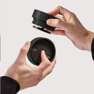 Gobelet à café emporter circulaire réutilisable à double paroi avec couvercle de Circular&amp;Co 36