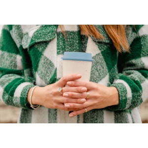 Tasse à café réutilisable à double paroi, en forme de cicuit, avec couvercle, de Circular&amp;Co 5