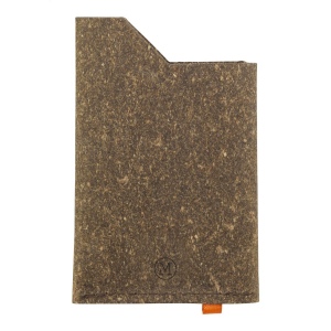 Porte-cartes fabriqué à partir de déchets de cuir recyclés (provenant de cuir italien) et de liants naturels 5