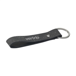 Porte-clés fabriqué à partir de déchets de cuir italien recyclés et de liants naturels 5