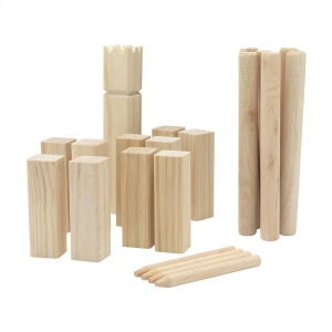 Jeu de lancer Kubb en bois de pin certifié FSC 100% 2