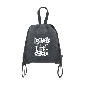 Sac à dos en feutre RPET (fabriqué à partir de bouteilles PET recyclées et de textiles recyclés) 6