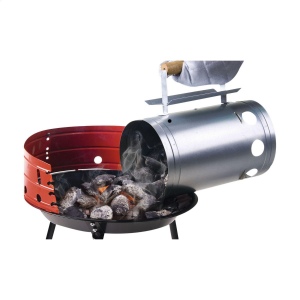 Allume-barbecue en métal avec manche en bois 4