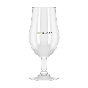 Verre de bière en plastique, de la marque HappyGlass