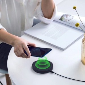 RISAI - CHARGEUR ECO SANS FIL INDUCTION 10W NOIR 5