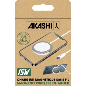 JISHAKU - CHARGEUR ECO RAPIDE SANS FIL MAGSAFE 15W 2