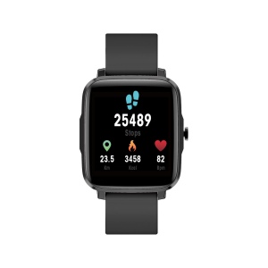 OTCHI - MONTRE CONNECTEE NOIRE AVEC UN ECRAN TACTILE 1,85" 9