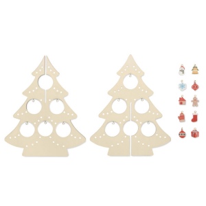 Décoration de sapin en bois - SILUETA 3