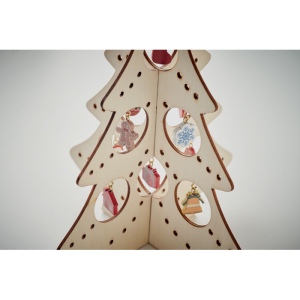 Décoration de sapin en bois - SILUETA 4