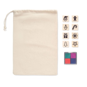 Set de 8 tampons  en bois - STAMPIE 5