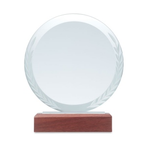 Plaque trophée ronde - KEEN 3