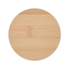 Sous-verre rond en bambou - BAYIN 3