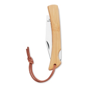 Couteau pliable en bambou - MANSAN 4