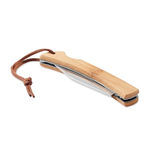 Couteau pliable en bambou - MANSAN 2