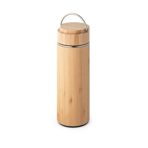SOW. Thermos 440mL en bambou et acier inox 2