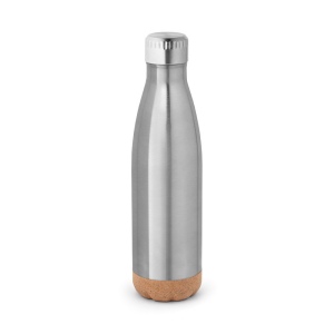 SOLBERG. Thermos 560mL en acier inox avec base en liège 8
