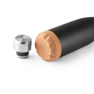 SOLBERG. Thermos 560mL en acier inox avec base en liège 13