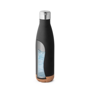 SOLBERG. Thermos 560mL en acier inox avec base en liège 14