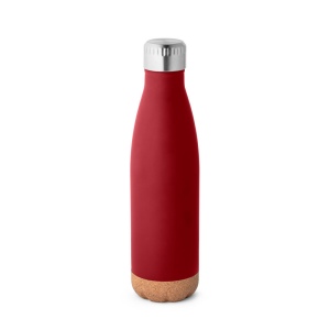 SOLBERG. Thermos 560mL en acier inox avec base en liège 4