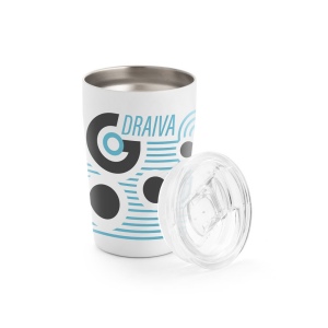 SLIDER. Verre de voyage pour sublimation 380mL en acier inox 4