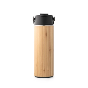 LAVER. Bouteille thermos 440mL en bambou, acier inox et PP 3