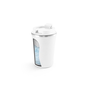 PHELPS. Tasse de voyage 470mL en acier inox et PP 17