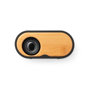 TILLY. Haut-parleur portable 3W avec 5h d'autonomie fabriqué en bambou et en ABS recyclé (100 % rABS) 3