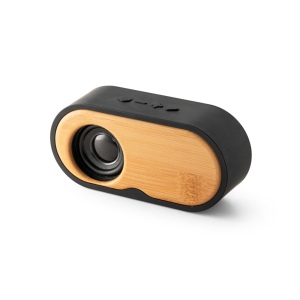 TILLY. Haut-parleur portable 3W avec 5h d'autonomie fabriqué en bambou et en ABS recyclé (100 % rABS) 2